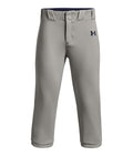 UA Utility Pro Piped Boys' Knicker Baseball Pants - Gray