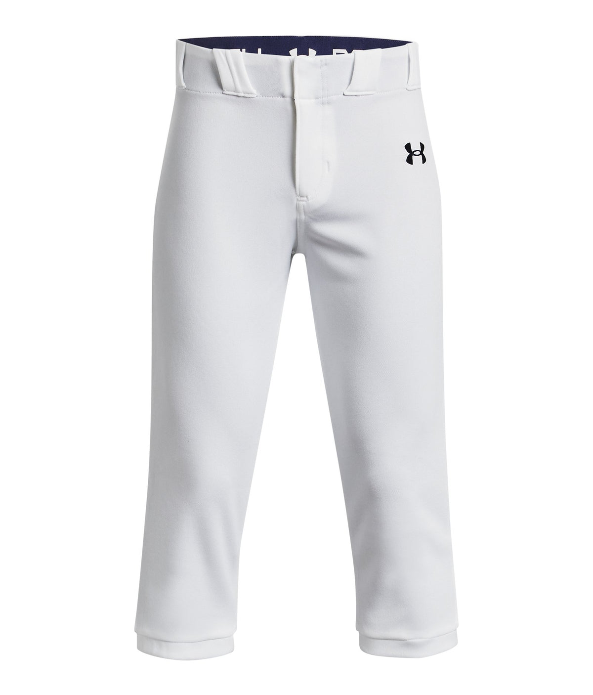 UA Utility Pro Piped Boys' Knicker Baseball Pants - White