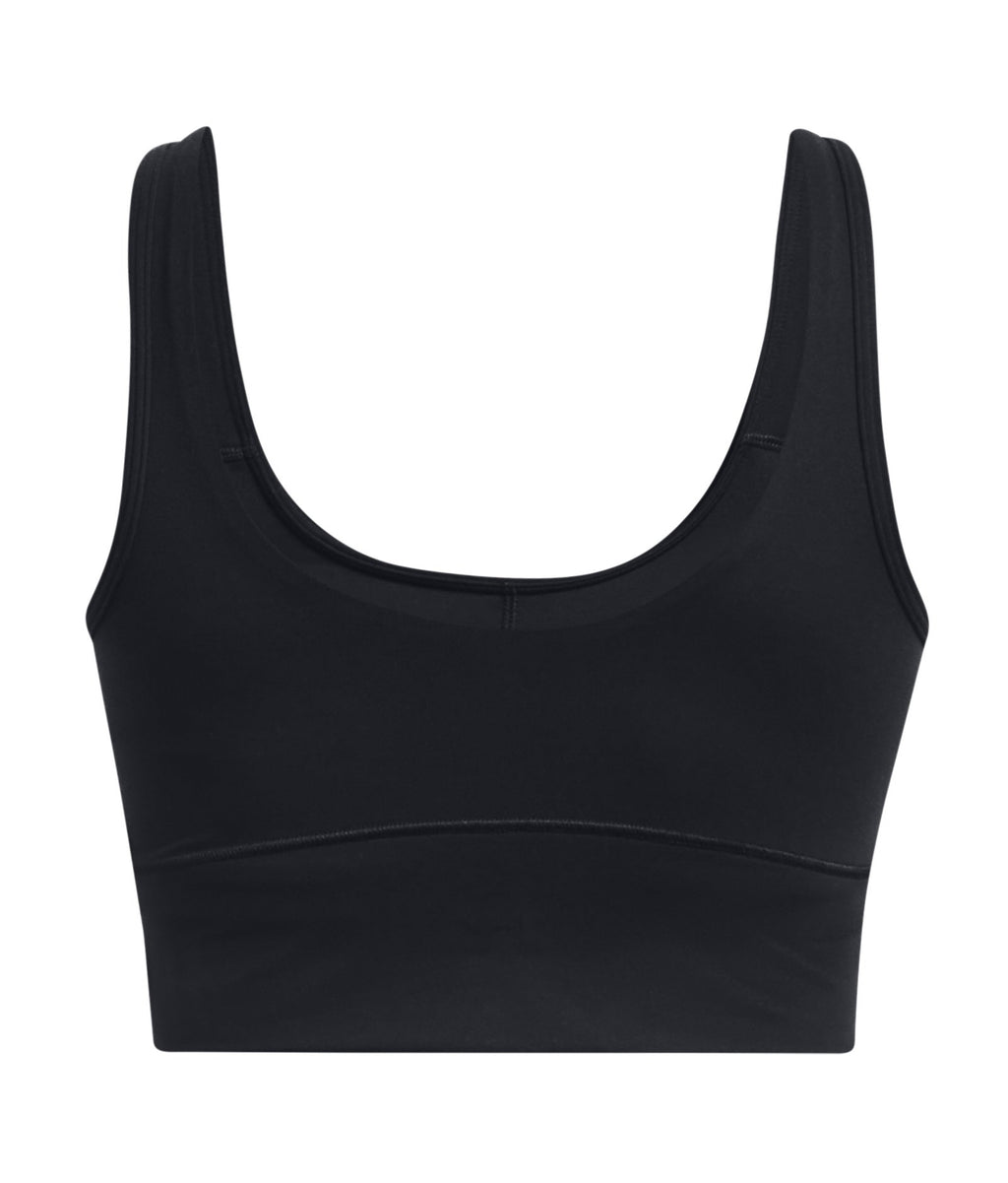 UA Meridian Fitted Women's Crop Tank - Black