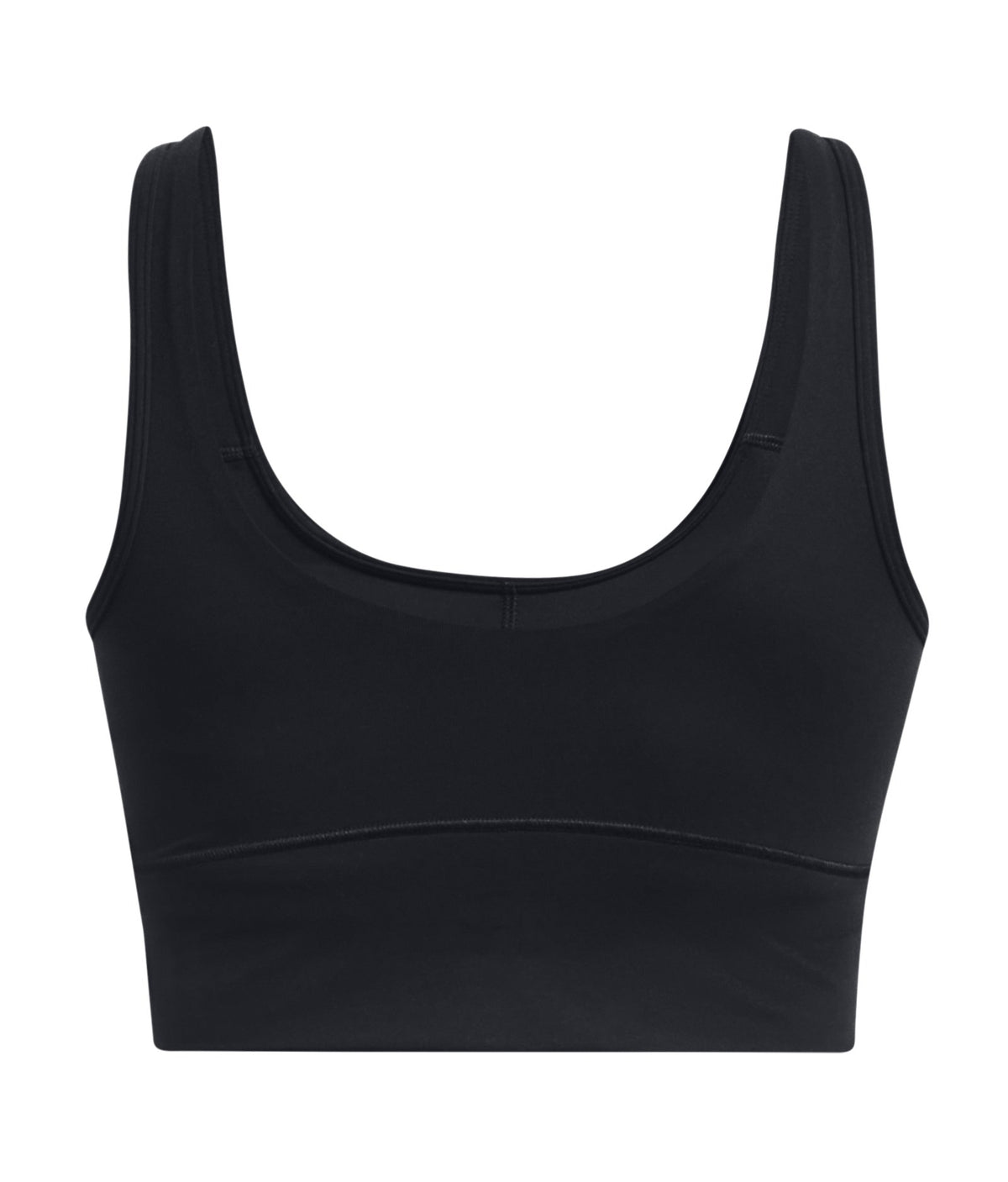 UA Meridian Fitted Women's Crop Tank - Black
