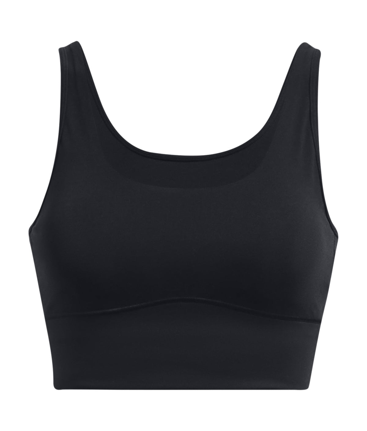 UA Meridian Fitted Women's Crop Tank - Black