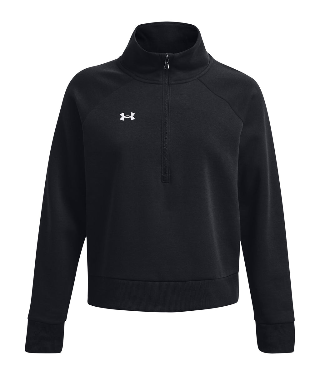 UA Rival Fleece Women's ½ Zip - Black