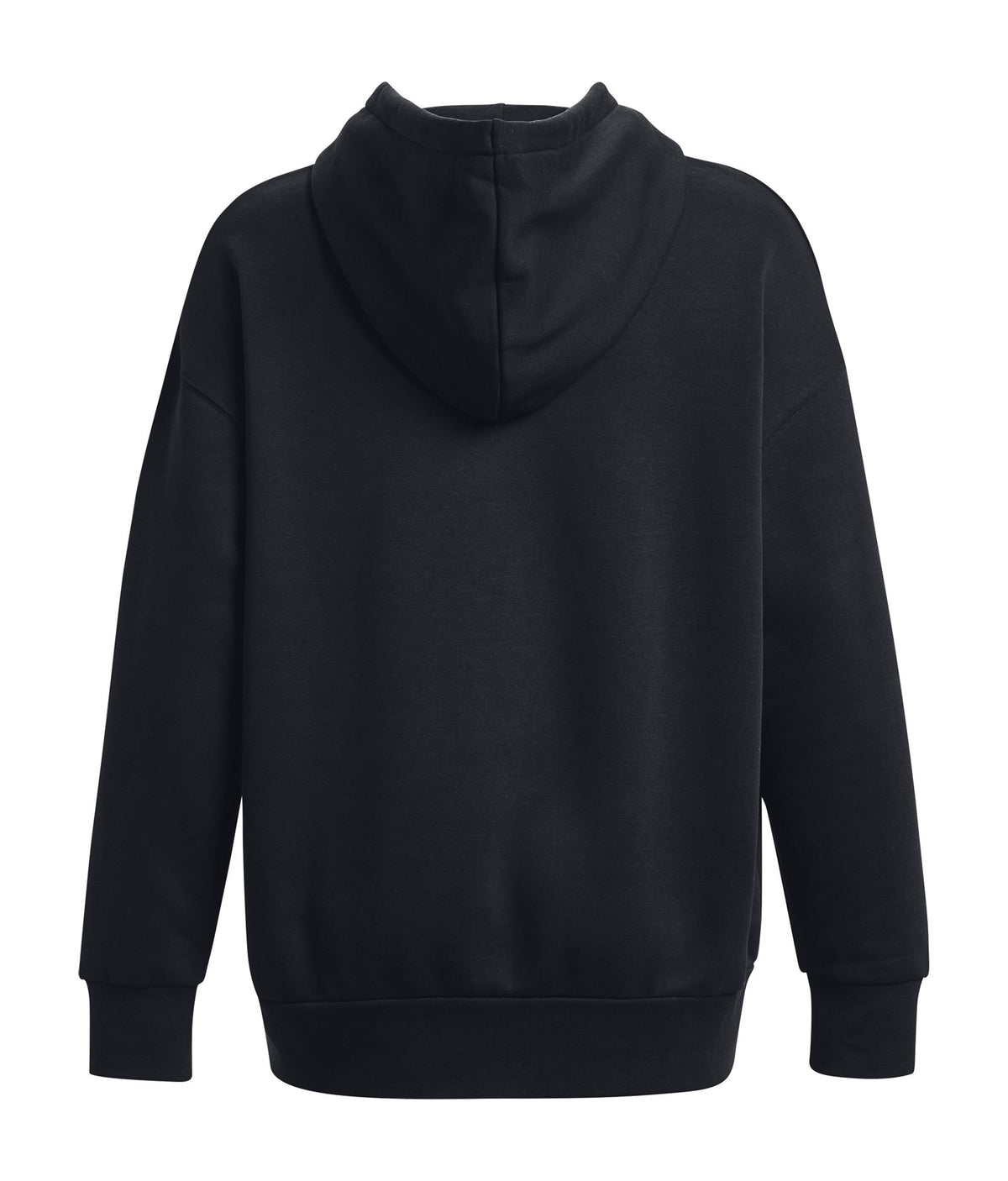 UA Icon Fleece Women's Oversized Hoodie - Black