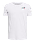 UA Freedom Flag Boys' T-Shirt - White