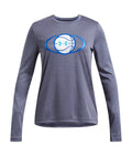 UA Velocity Girls' Basketball Long Sleeve - Navy