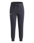 UA Rival Fleece Girls' Joggers - Black
