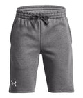 UA Rival Fleece Boys' Shorts - Gray