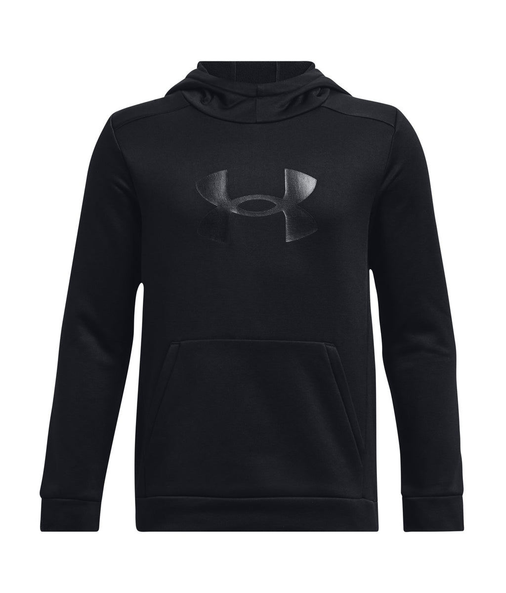 Armour Fleece® Big Logo Boys' Hoodie - Black