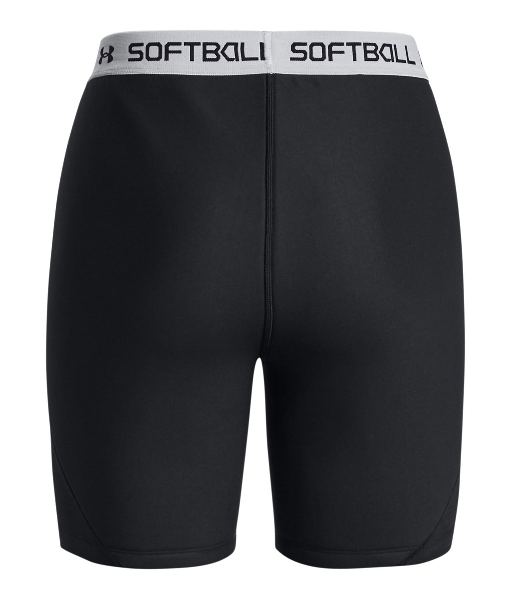 UA Utility Pro Women's Slider Shorts - Black