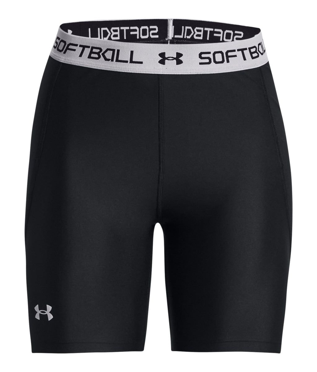UA Utility Pro Women's Slider Shorts - Black
