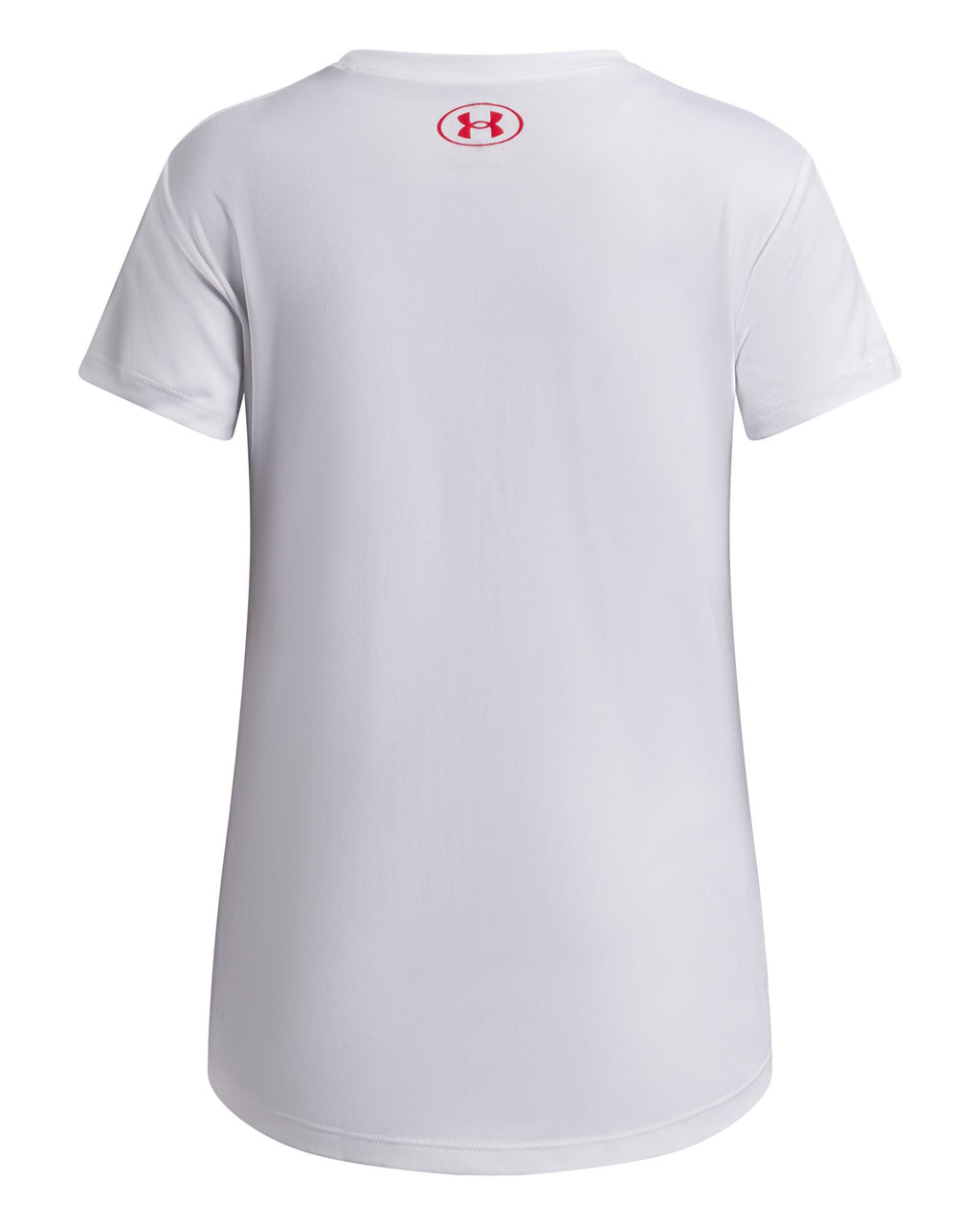 Girls' UA Velocity Softball Short Sleeve null - White