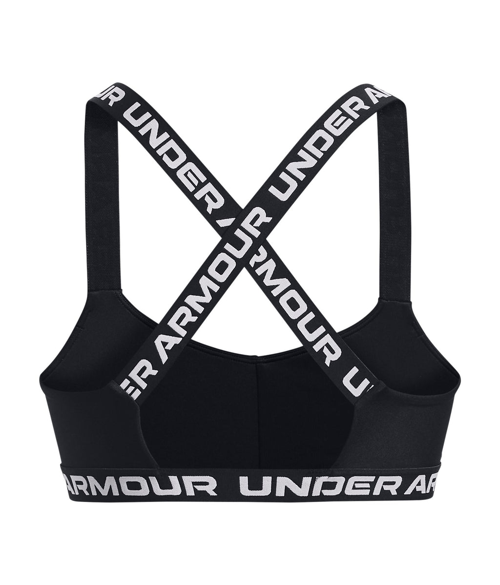 UA Crossback Strappy Low Women's Sports Bra - Black