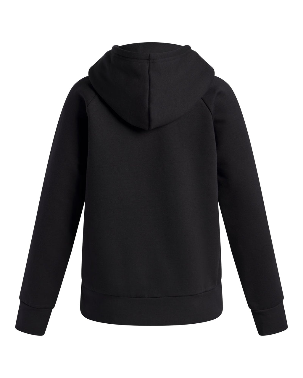 UA Rival Fleece Big Logo Print Fill Girls' Hoodie - Black