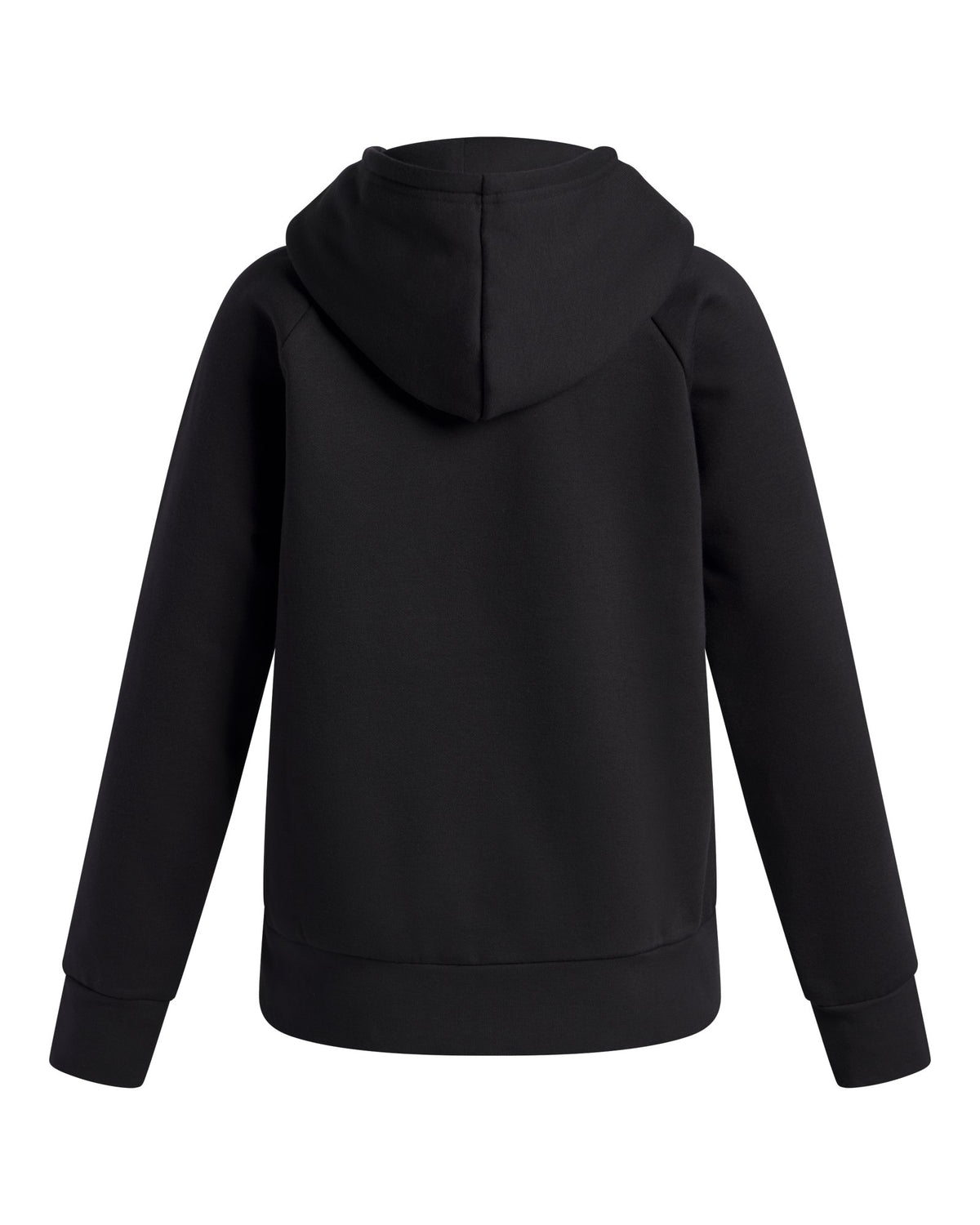 UA Rival Fleece Big Logo Print Fill Girls' Hoodie - Black