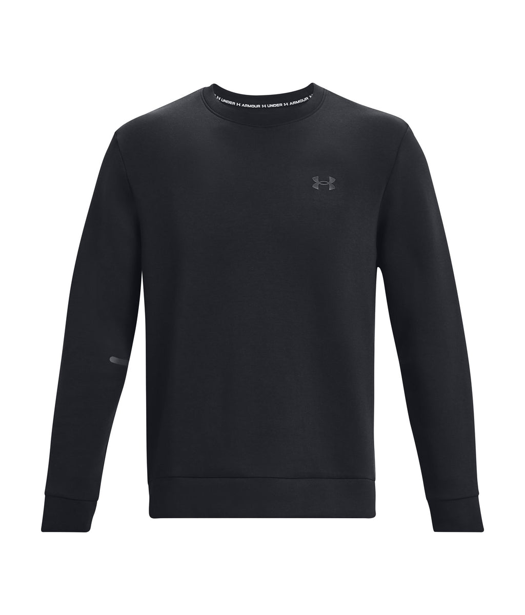 UA Unstoppable Fleece Men's Crew - Black