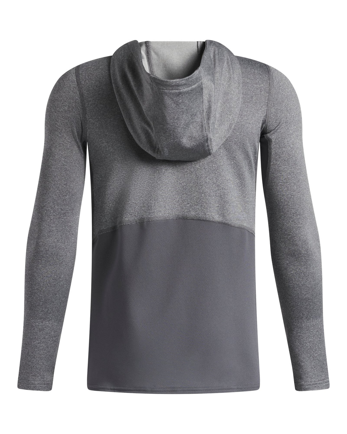 ColdGear® Boys' ½ Zip Hoodie - Gray