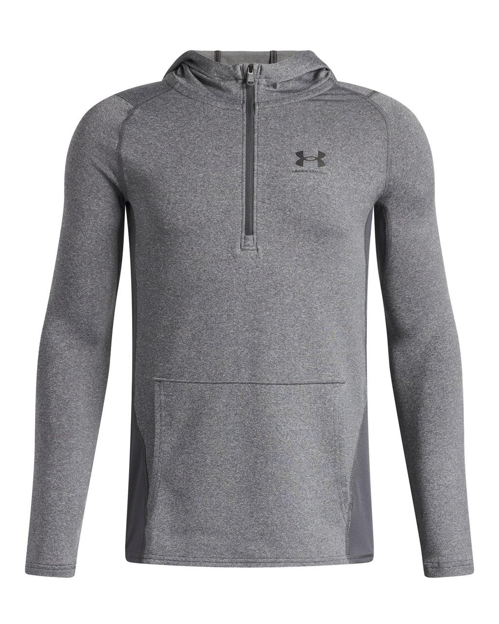 ColdGear® Boys' ½ Zip Hoodie - Gray