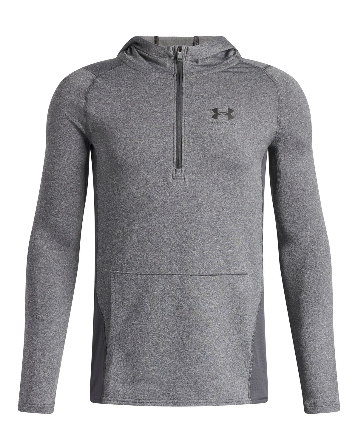 ColdGear® Boys' ½ Zip Hoodie - Gray