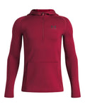 ColdGear® Boys' ½ Zip Hoodie - Red