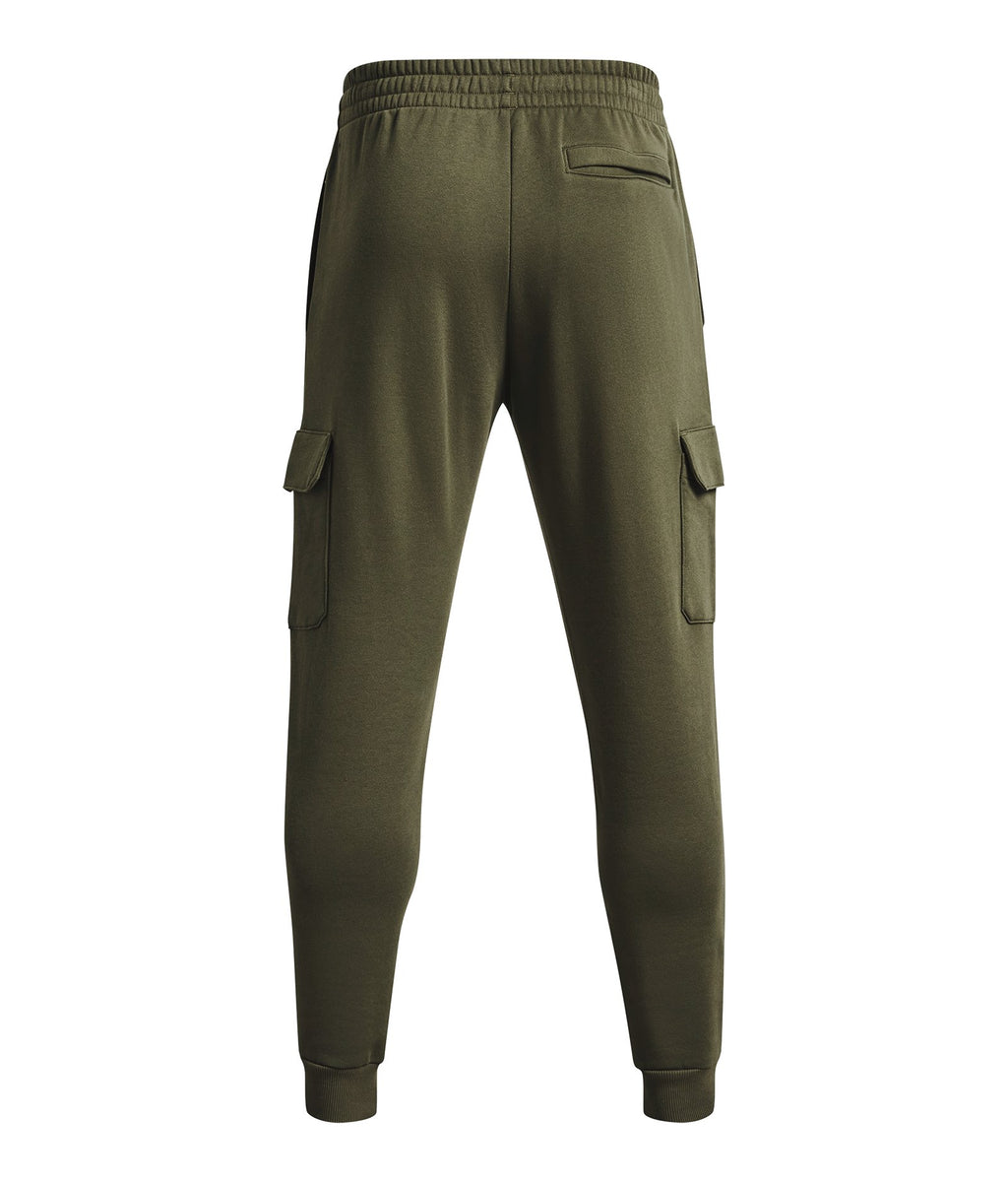 UA Rival Fleece Men's Cargo Joggers - Black