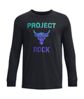 Project Rock Brahma Bull Boys' Long Sleeve - Black