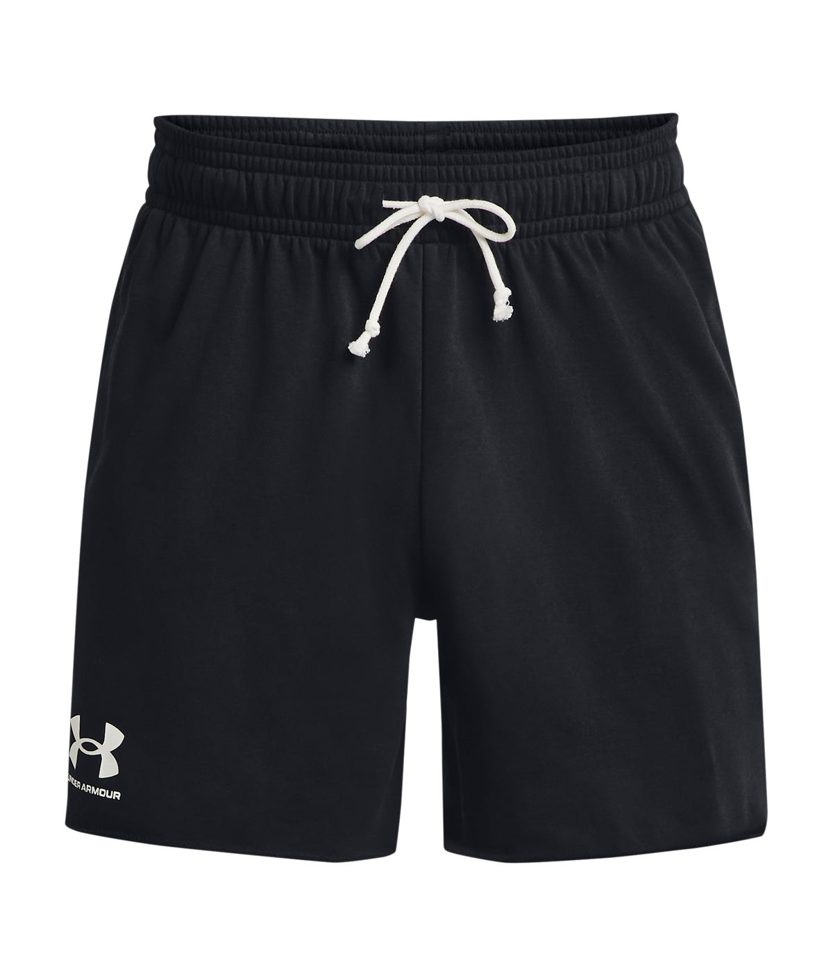 UA Rival Terry Men's 6" Shorts - Black