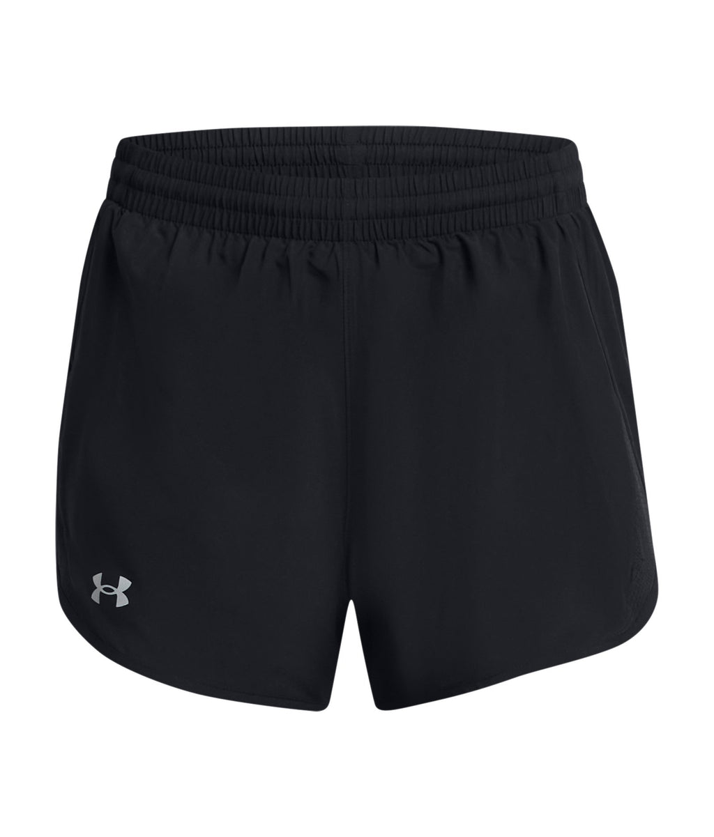 UA Fly-By Women's 2-in-1 Shorts - Black