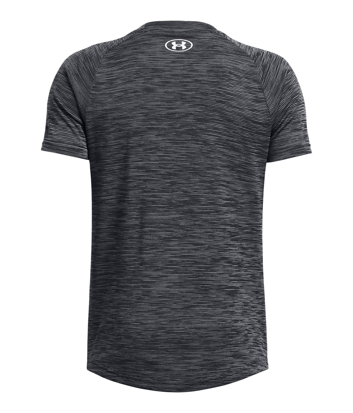 UA Tech™ Textured Boys' Short Sleeve - Black