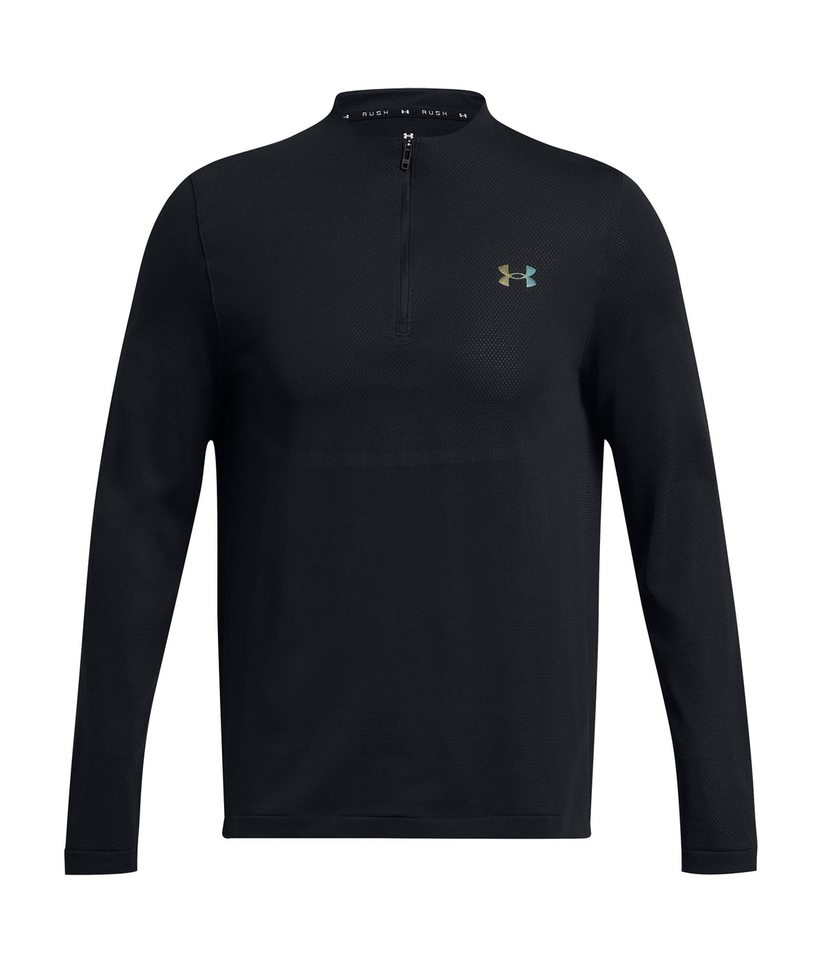 UA Vanish Elite Seamless Men's ¼ Zip - Black