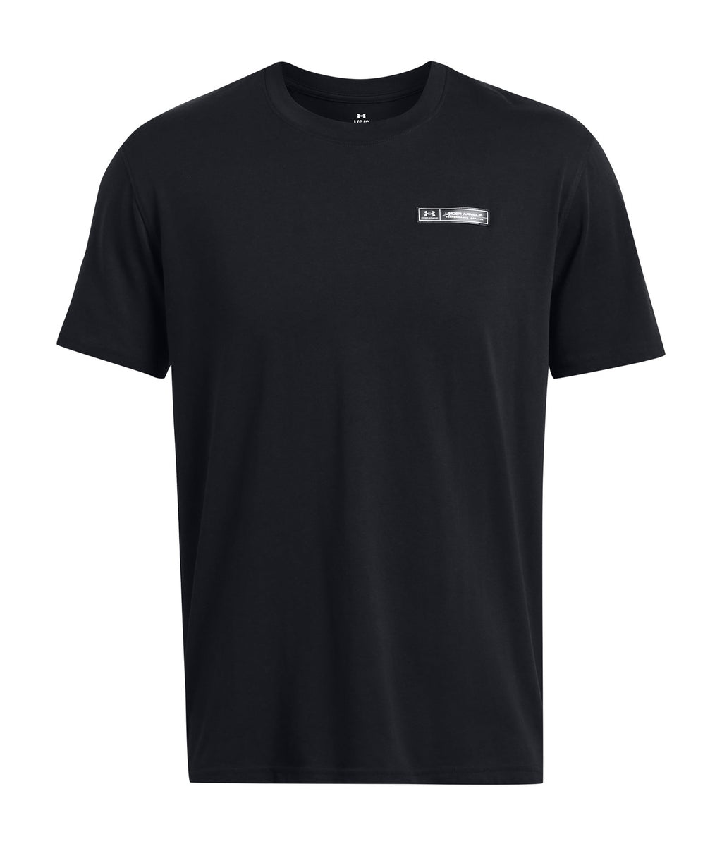 UA Heavyweight Armour Label Men's Short Sleeve - White