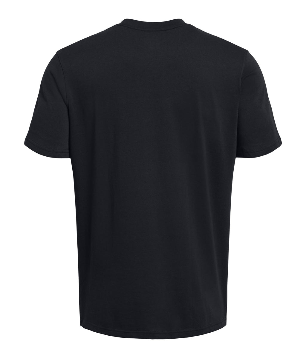 UA Heavyweight Left Chest Patch Men's Short Sleeve - Black