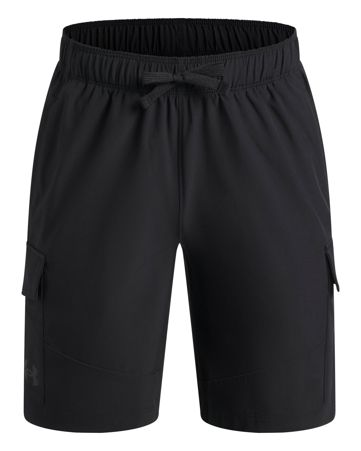 UA Tech™ Woven Boys' Cargo Shorts - Black