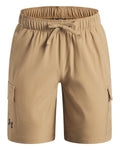 UA Tech™ Woven Boys' Cargo Shorts - Brown
