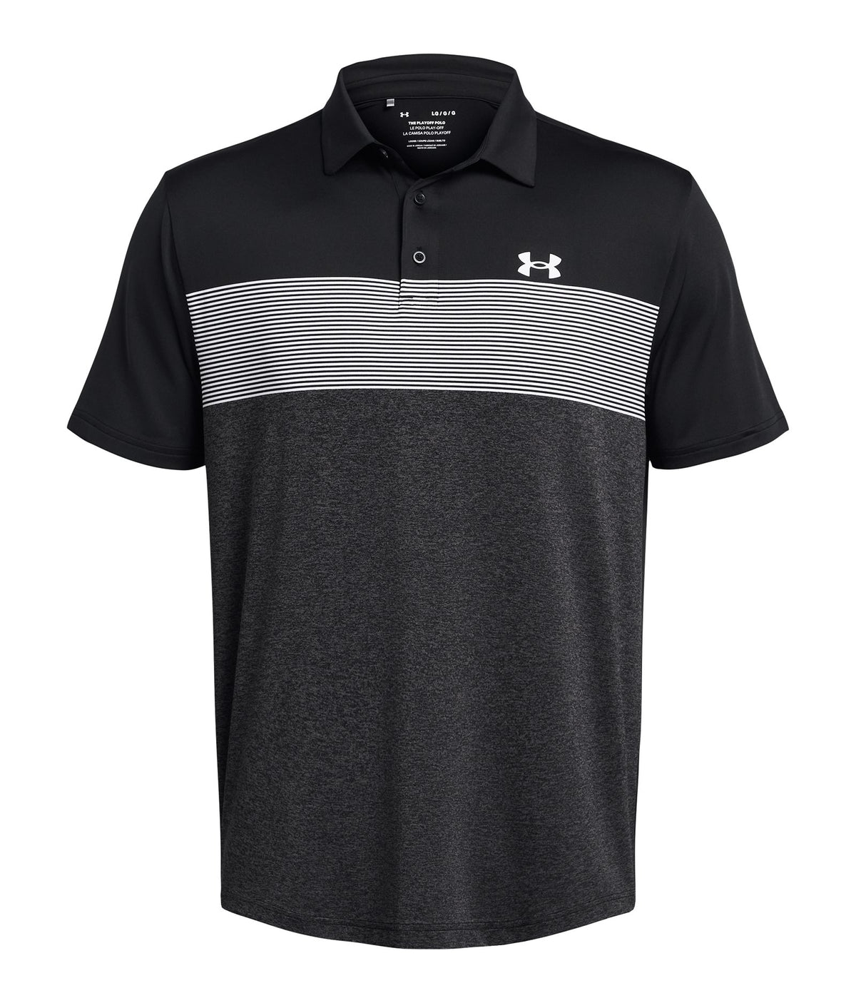 UA Playoff 2.0 LowRound Men's Polo - Black