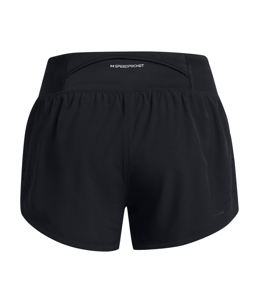 UA Launch Perf Women's 3" Shorts - Black