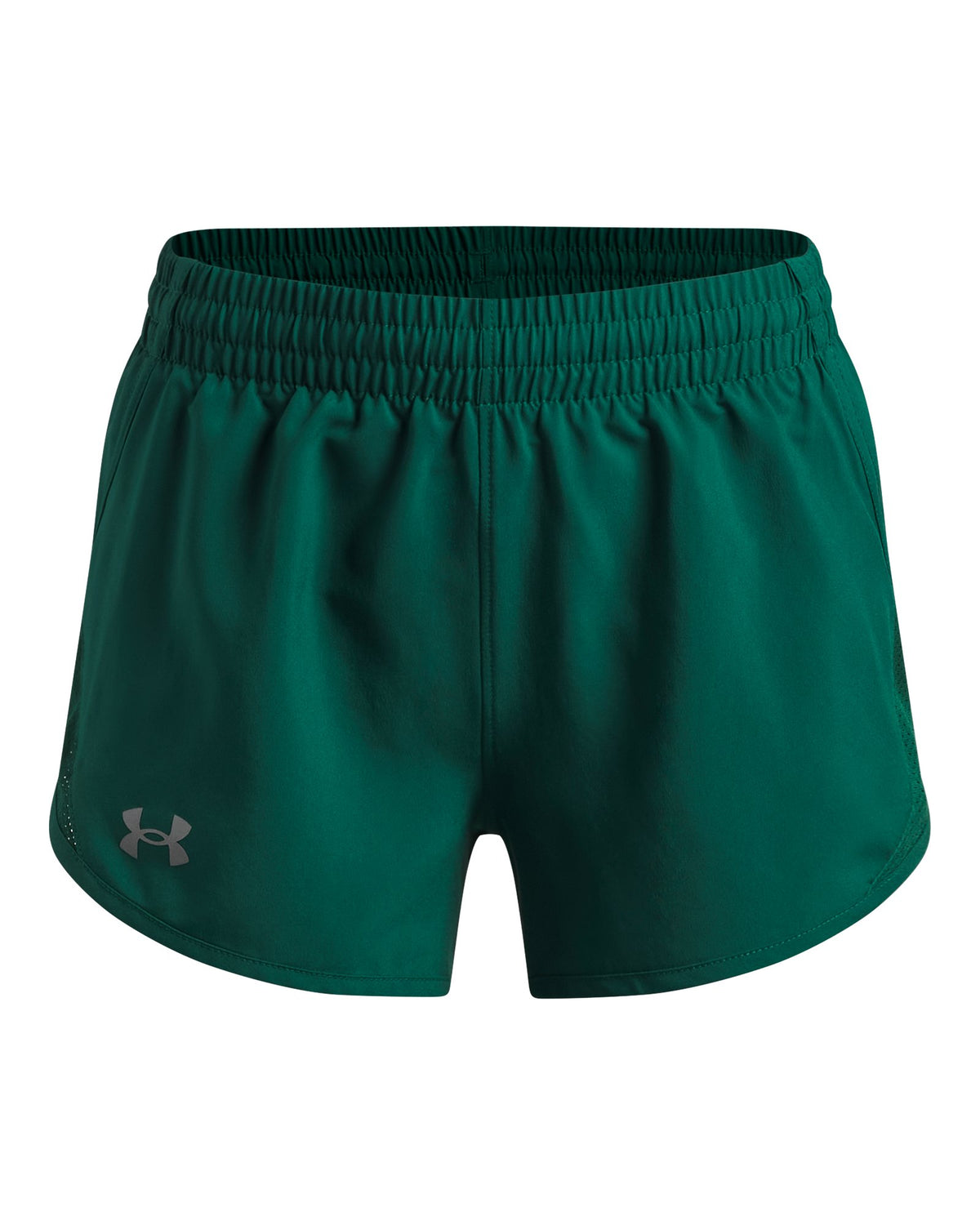UA Fly-By Girls' 3" Shorts - Green