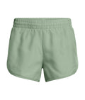 UA Fly-By Girls' 3" Shorts - Green