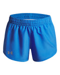 UA Fly-By Girls' 3" Shorts - Blue
