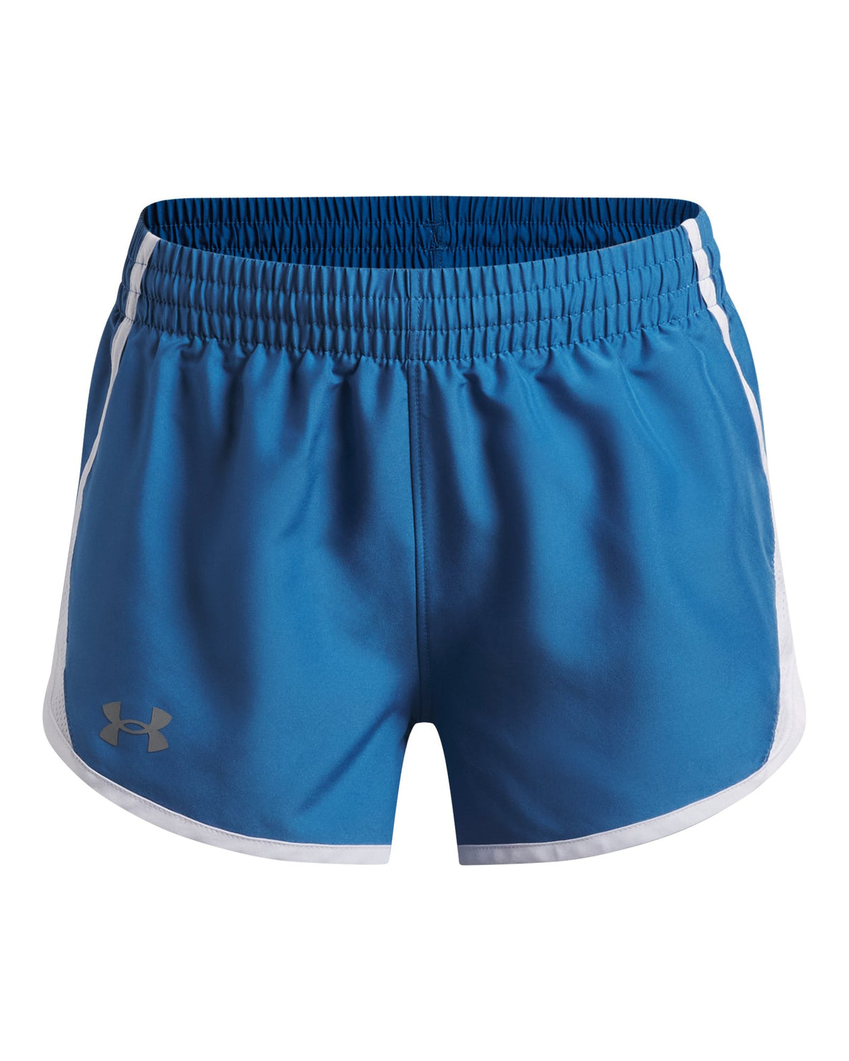 UA Fly-By Girls' 3" Shorts - Blue