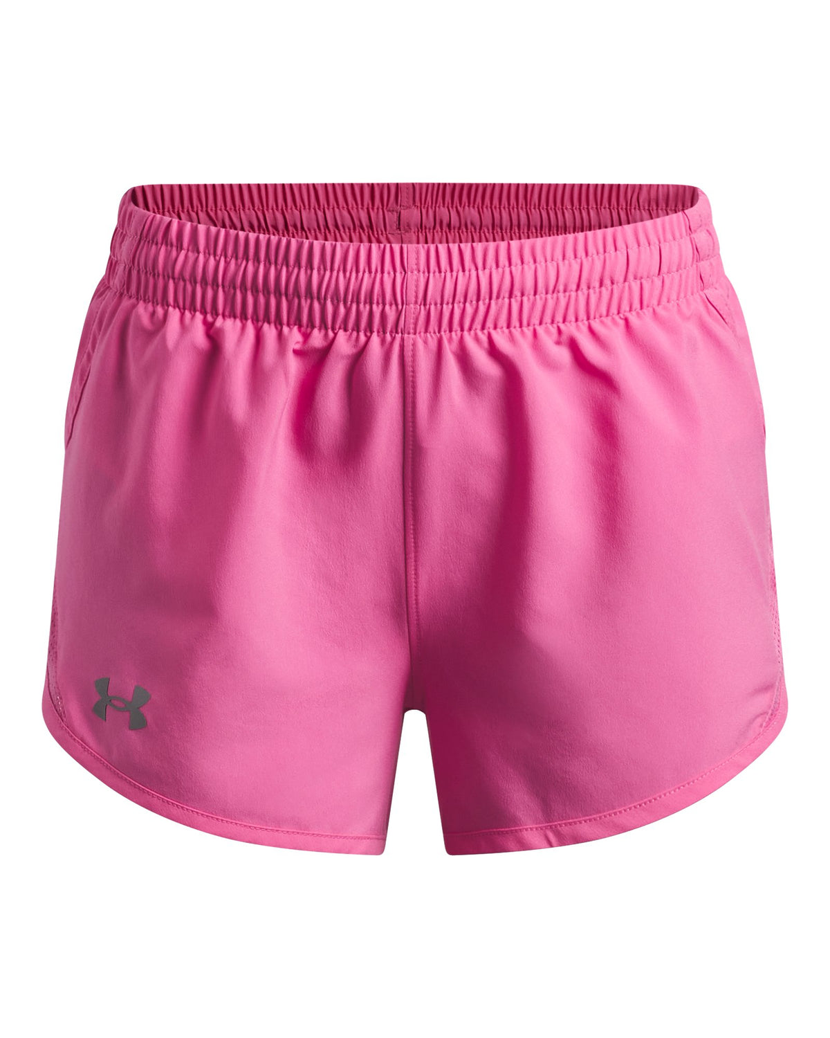 UA Fly-By Girls' 3" Shorts - Pink