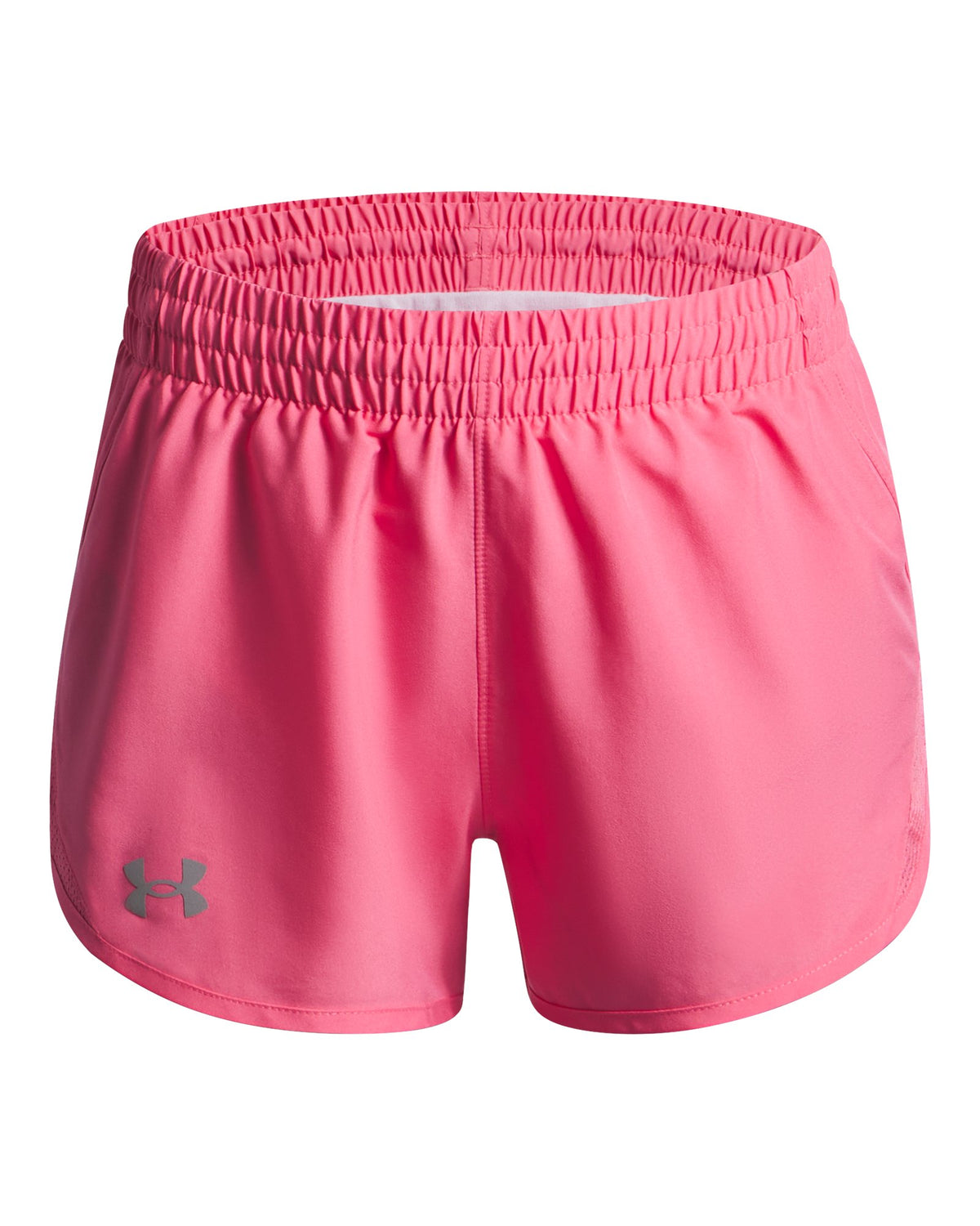 UA Fly-By Girls' 3" Shorts - Pink