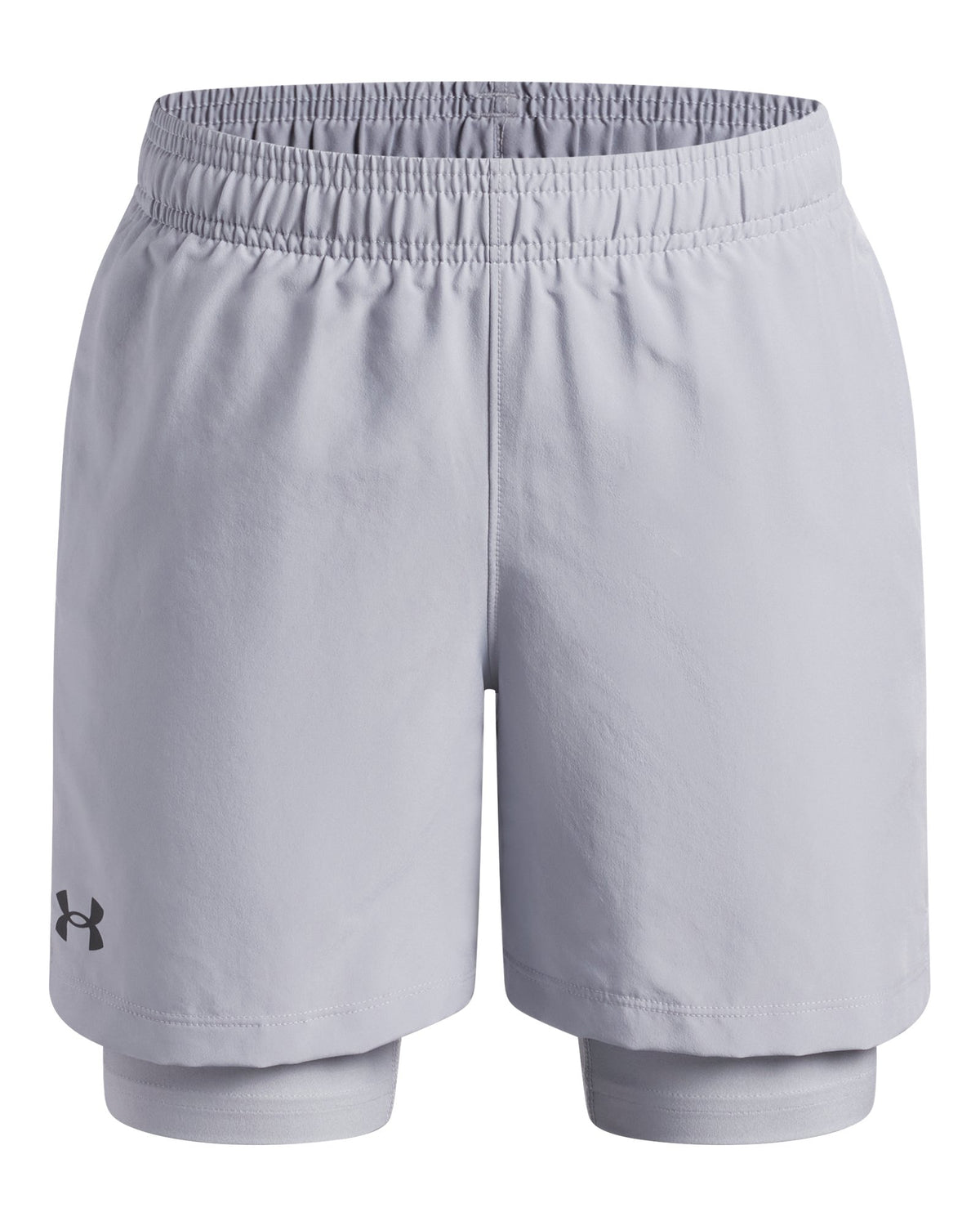 UA Tech™ Woven Boys' 2-in-1 Shorts - Gray