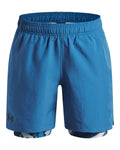UA Tech™ Woven Boys' 2-in-1 Shorts - Blue