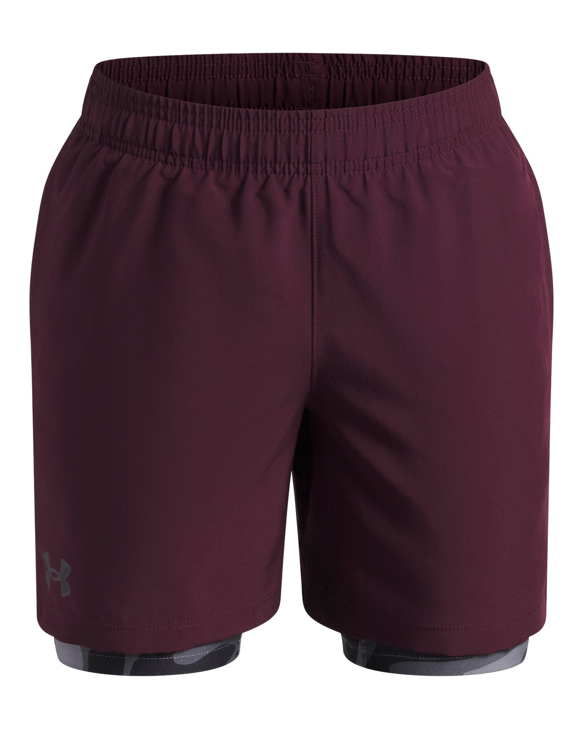 UA Tech™ Woven Boys' 2-in-1 Shorts - Red