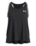 UA Knockout Girls' Tank - Black