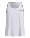 UA Knockout Girls' Tank - White