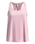 UA Knockout Girls' Tank - Pink