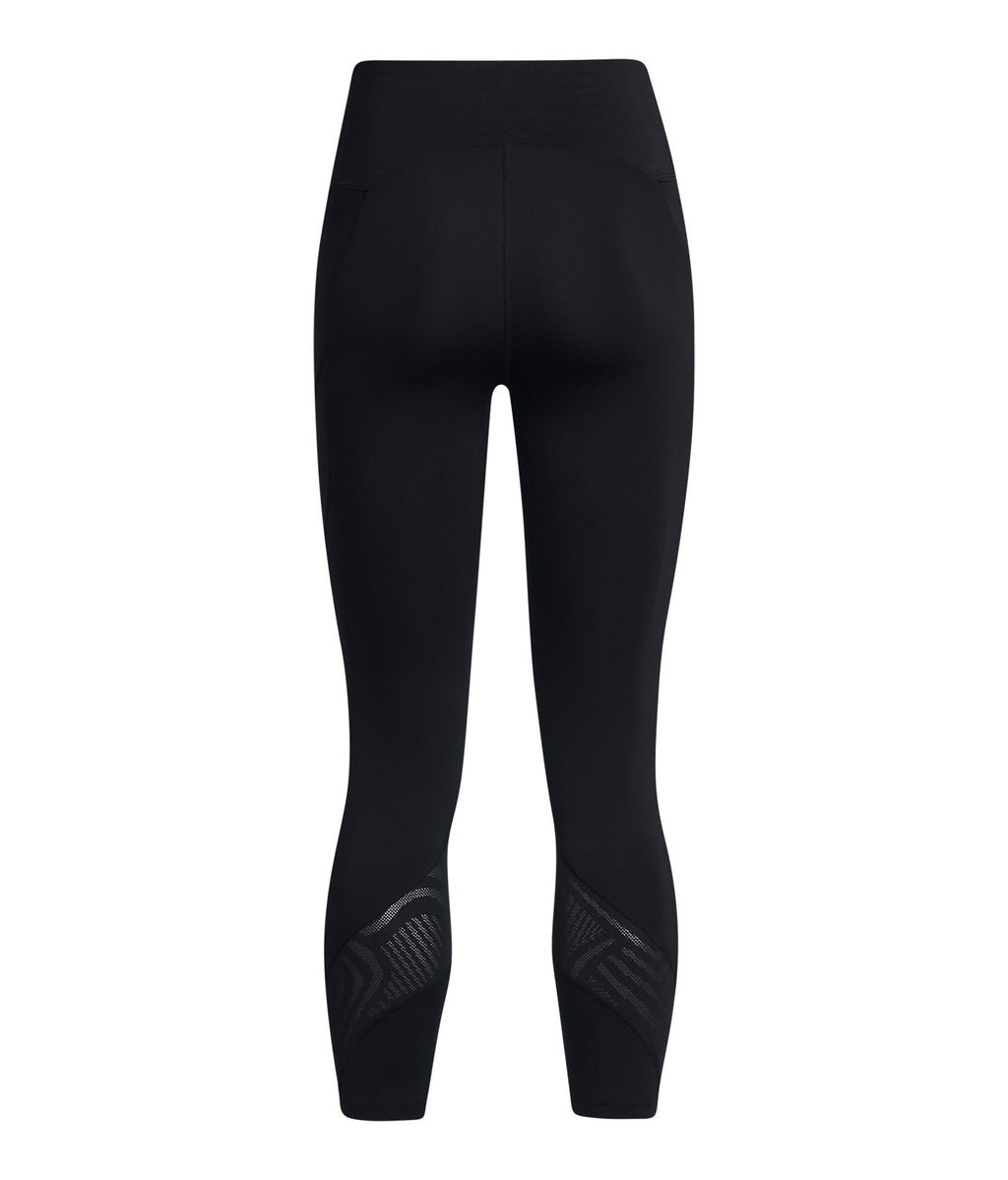 UA Vanish Elite Vent Women's Ankle Leggings - Black