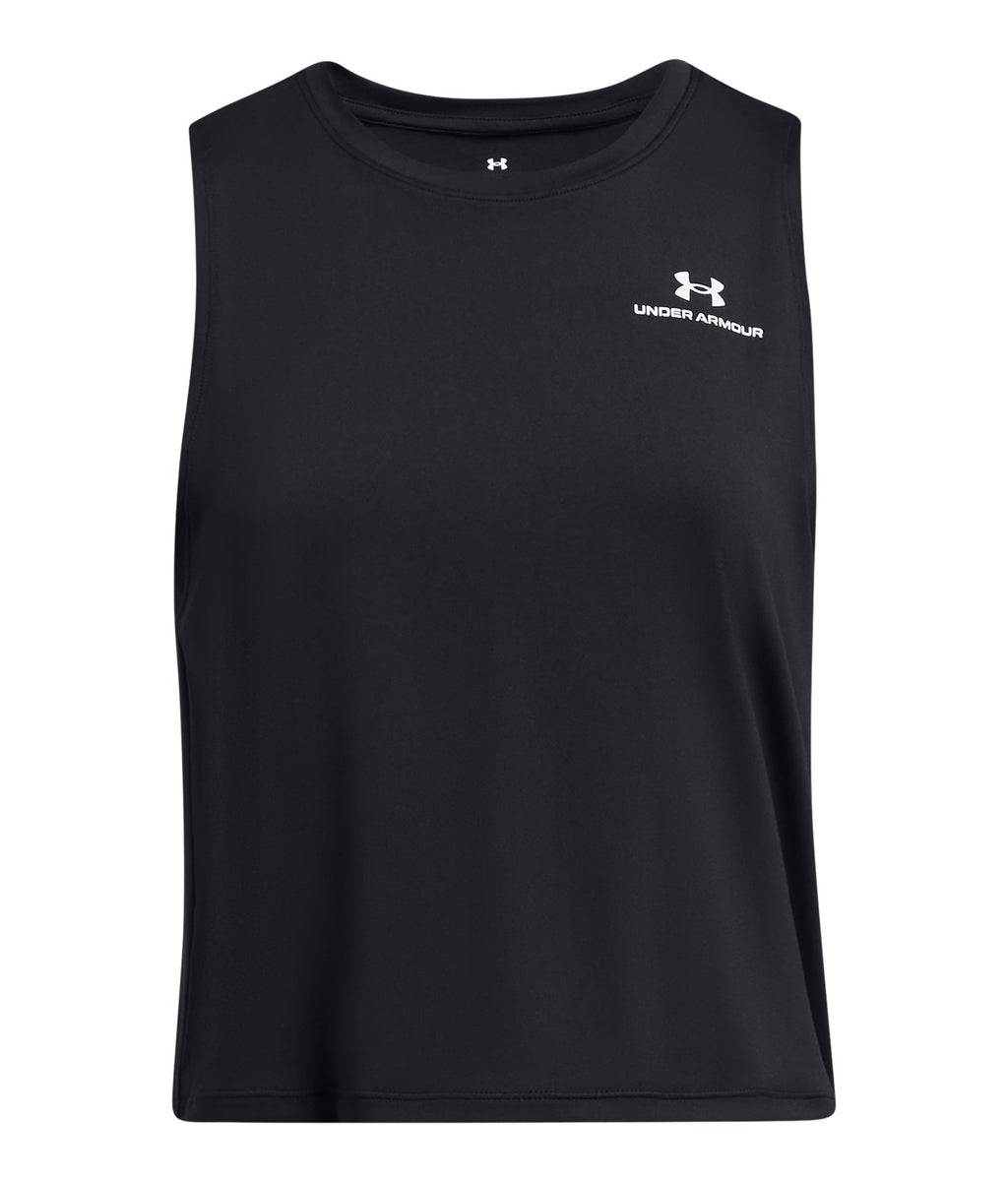 UA Vanish Energy Women's Crop Tank - Black