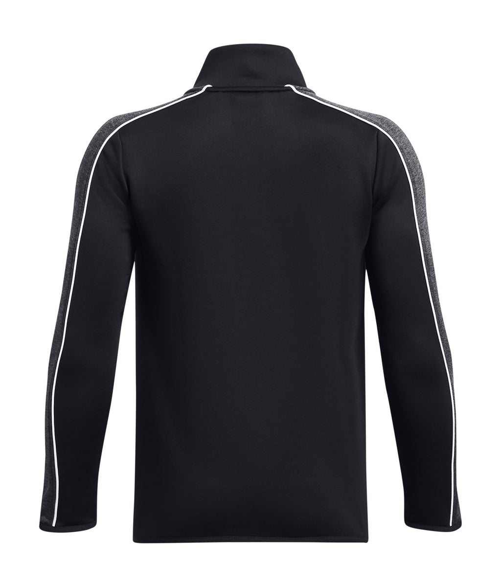 UA Command 2.0 Boys' Warm-Up Full-Zip - Black